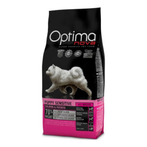 Optima Nova Kornfri Puppy Sensitive med Laks og kartoffel 2 kg