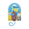 JW kattelegetøj. cataction mouse. legetøjsmus med krøllet hale og katteurt.