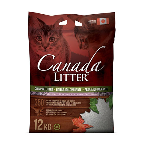 Canada Litter Lavendel 12 kg. Kattesand / kattegrus i høj kvalitet. klumpende