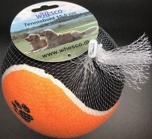 Whesco kompakt og ekstra large tennisbold til store hunde. legetøj
